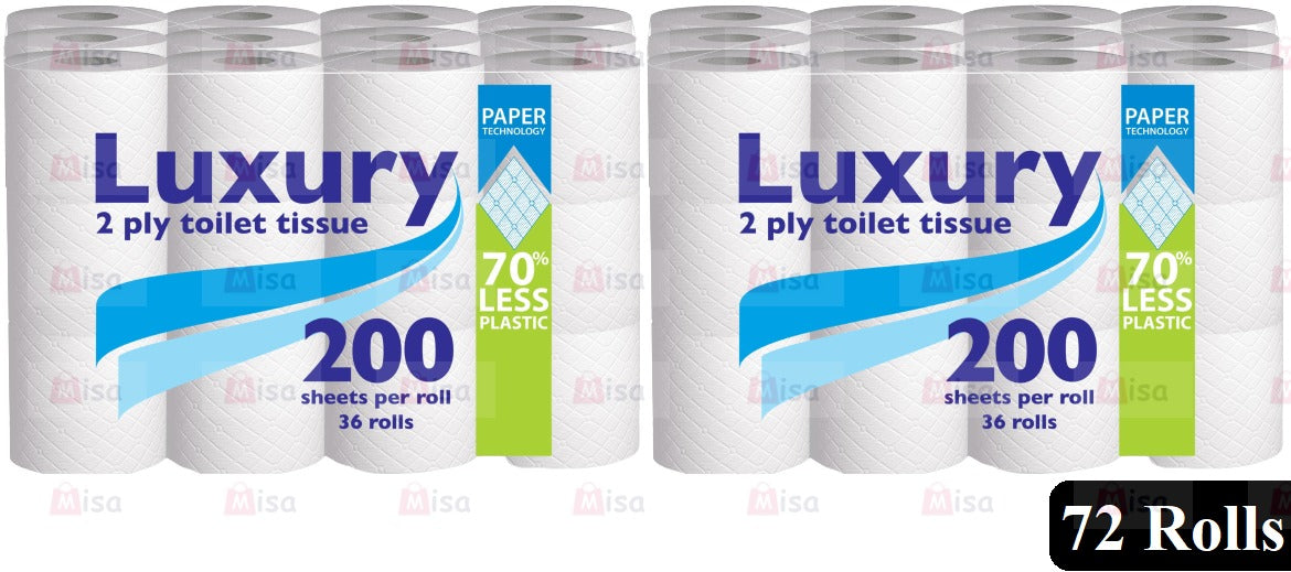 72 Rolls Luxury 14400 Sheets Bathroom Luxury Quilted Toilet Rolls 72 Rolls Luxury 14400 Sheets Bathroom Luxury Quilted Toilet Rolls